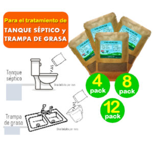 Bioséptico hogar para el tratamiento de tanque séptico y trampa de grasa